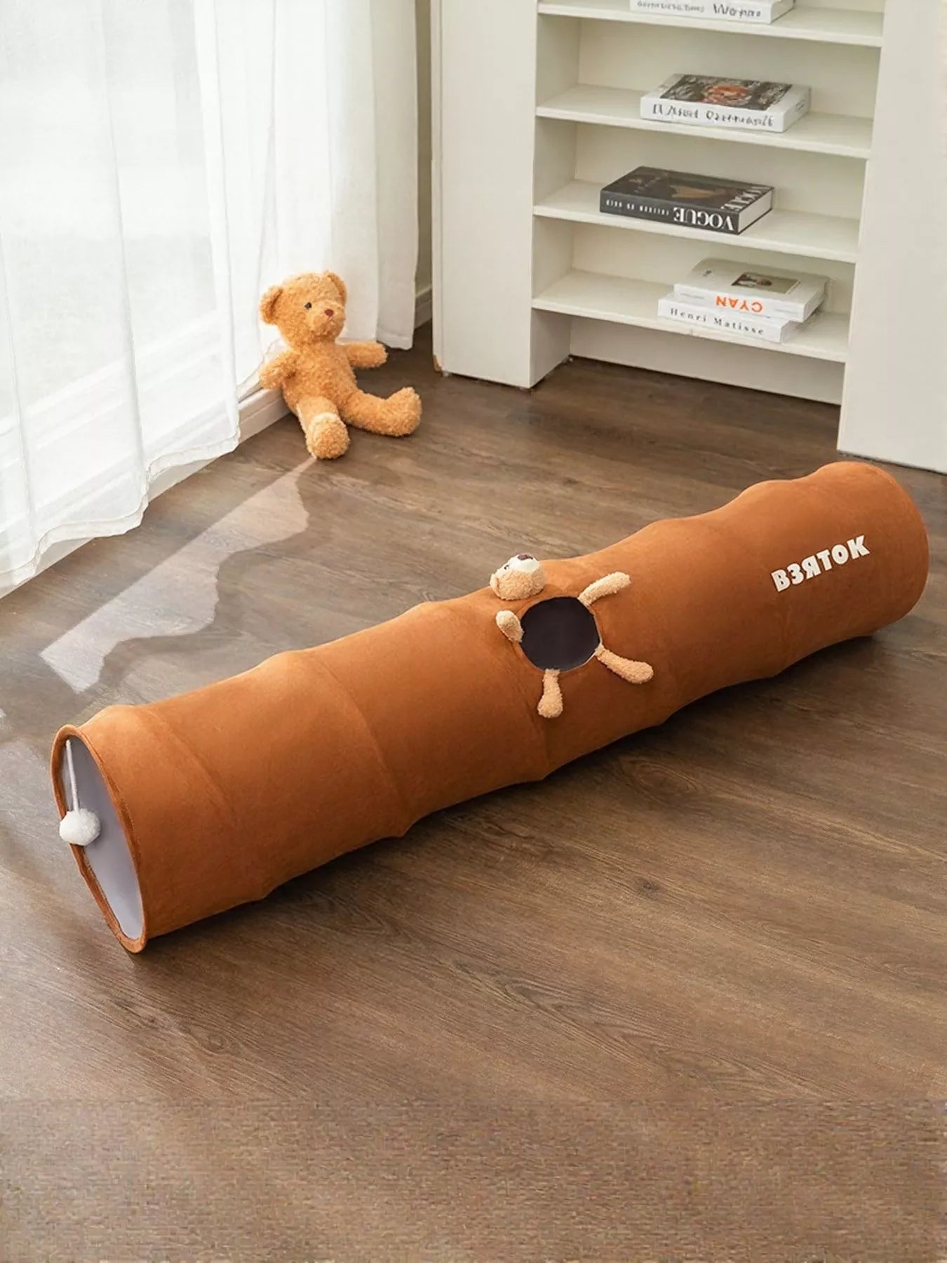 Foldable Cat Tunnel Toy -